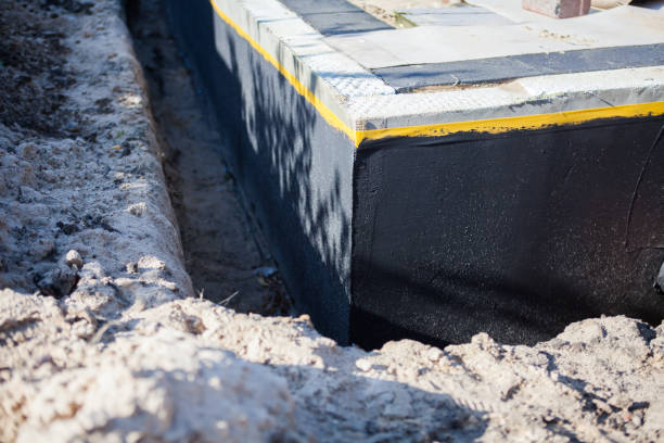 Residential Vapor Barrier Installation installation at a Union Grove, WI home by SJ Waterproofing Pros